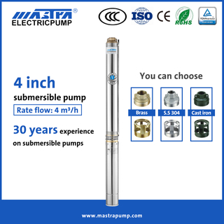 Mastra 4 بوصة مضخة المياه الغاطسة الكهربائية R95-VC 1-2 HP-cast-cast-in-mersible-sump-pump pump