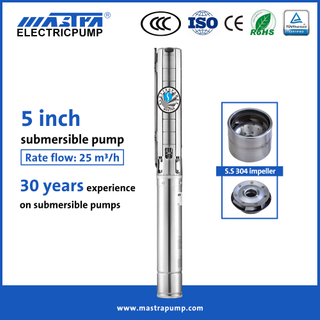 Matstra 5 بوصة جميع مضخة المياه الزراعية الفولاذ المقاوم للصدأ 5SP 220 فولت مضخة المياه الغاطسة