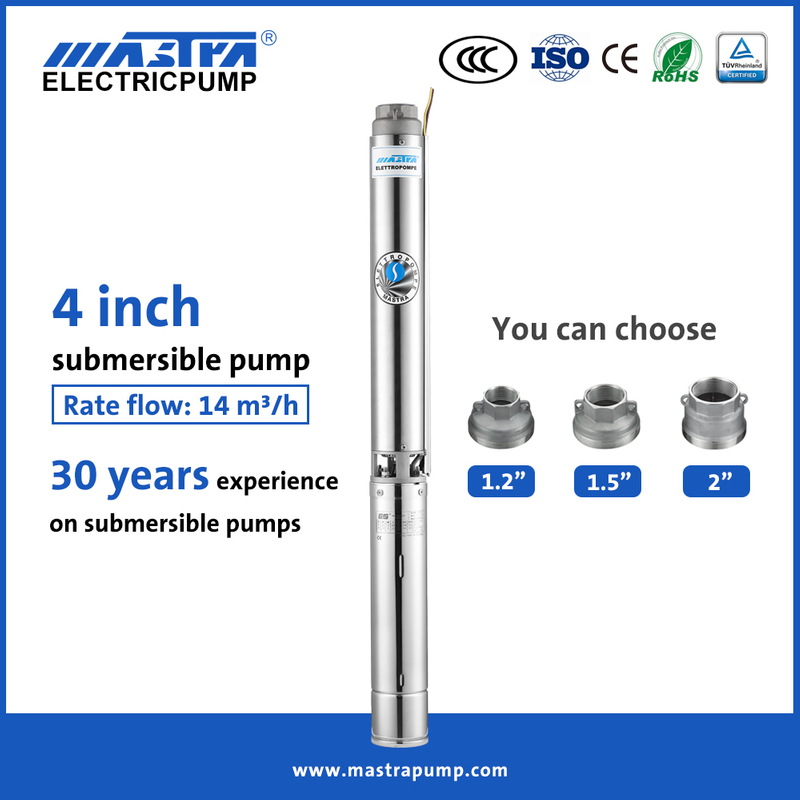 ماسترا 4 بوصة AC المضخات الغاطسة بالطاقة الشمسية R95-ST AC مصنعي مضخات المياه بالطاقة الشمسية