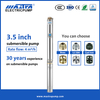 ماسترا 3.5 بوصة الفولاذ المقاوم للصدأ مضخة غاطسة الآبار العميقة تجار المضخات الغاطسة R85-QC 380V