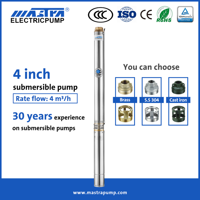 Mastra 4 Inch Franklin 3 4 HP Submersible Well Pump R95-VC 1 HP Submersible Pump Press