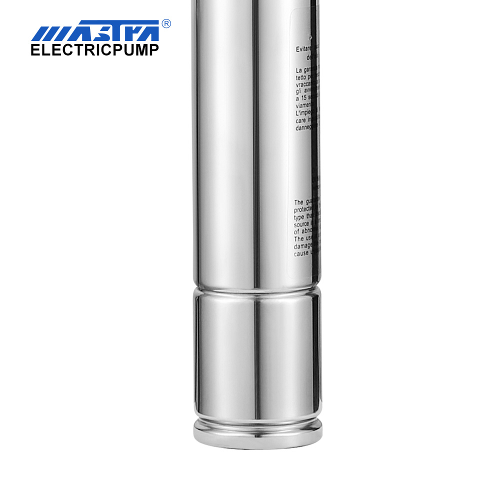 Mastra 3 بوصة كاملة من الفولاذ المقاوم للصدأ أفضل العلامة التجارية غاطسة مضخة البئر 3SP1 3 مرحلة غفل مضخة بئر