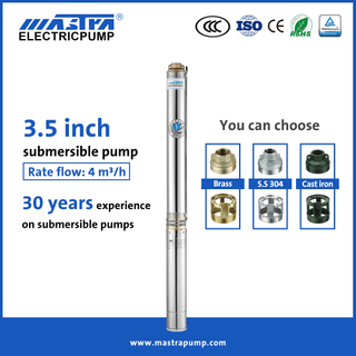 Mastra 3.5 بوصة مضخة المياه الغاطسة Amazon R85-QC 3 4 HP مضخة الغرض