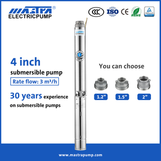 ماسترا 4 بوصة مضخة مياه غاطسة R95-ST الصين المصنعة لمضخة المياه الغاطسة